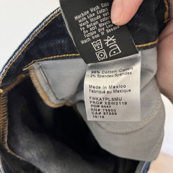 BIG STAR Jeans Women’s Kate Straight Leg Mid Rise Fit Denim - 31R - Picture 14 of 14